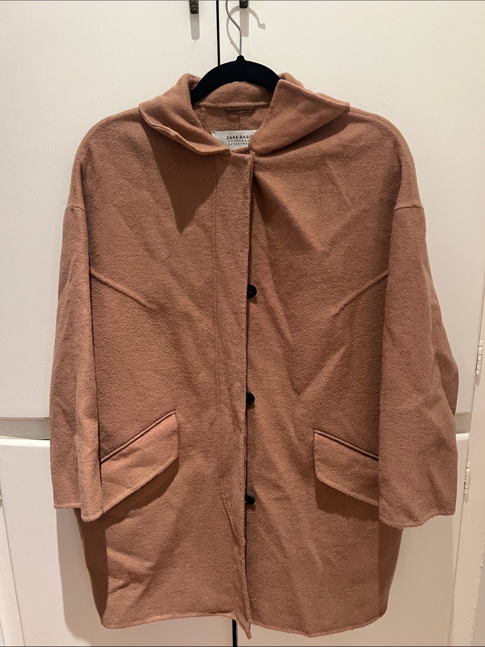 Zara Coat in Camel Brown